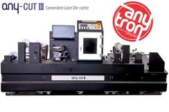 Anytron laser Label Die Cutter